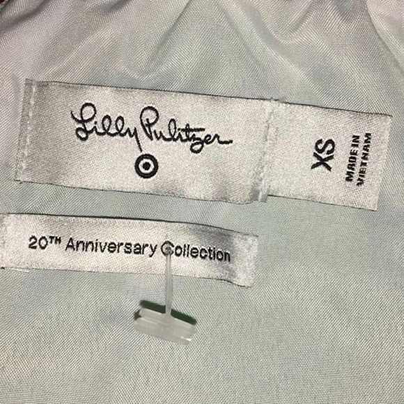 Lilly Pulitzer Women Size XS Boom Boom Green White Jumpsuit - Picture 7 of 7